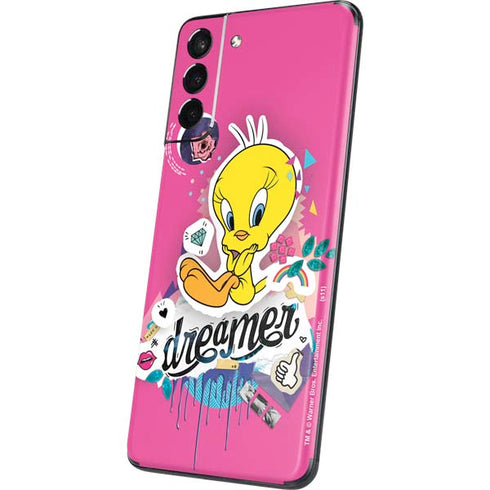 Looney Tunes Tweety Bird Dreamer Galaxy S21 Plus 5G Skin